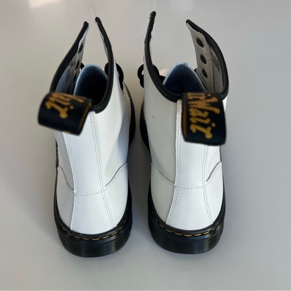 White Dr. Martins Boots - Picture 3 of 4
